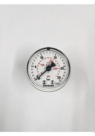 Resim Çap 50 Arkadan 25 Bar Kuru Manometre - Pakkens 