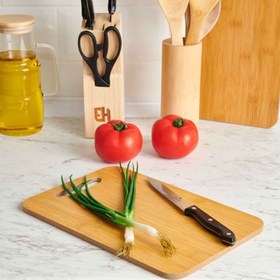 Resim Perotti Eco Kesme ve Sunum Tahtası - Bej - 20 cm 