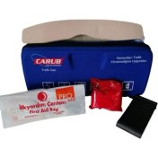 Resim Carub Lüx Trafik Seti Çantalı Belgeli Trafik Yönetmeliğine Uygun 