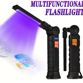 Resim 1 adet/2 adet LED USB Şarj Edilebilir El Lambası Takı Döküm Aracı, Taşınabilir Siyah Işık Lambası, Reçine Güneş Işığı, Reçine Malzemeleri, Reçine, Takı Yapımı, DIY El Sanatları, Dekorasyon, Cadılar Bayramı, Yılbaşı 