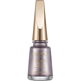 Resim Flormar Star Shine Yoğun Pigmentli ve Metalik Görünümlü Oje 003 Lilac Sparkle 