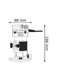Resim Bosch Professional GKF 550 Kenar Frezesi - 06016A0020 