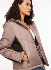 Resim Skechers 232056-506W Outerwear Padded Jacket Lila Kadın Regular Fit Ceket 