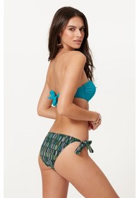 Resim Pierre Cardin Dolgulu Straplez Bikini Takım 217334 Desenli Çok Renkli 