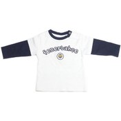 Resim Bebek Fenerbahçe Uzun Kol Beyaz Sweatshirt 