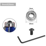 Resim Maiyame Milling Cutter Aksesuarı: Üst Açısal Yatak 9mm İç Çap X 20mm Dış Çap , Dayanıklı Malzeme, Hassas İşleme, Kolay Kurulum 1 Adet 