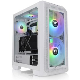 Resim Thermaltake Vıew 300mx Tg Ca-1p6-00m6wn-00 Gaming E-tax Pc Kasası Beyaz 