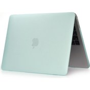 Resim Apple MACBOOK Pro Retina 15.4 A1398 Hardcase Kapak Kılıf - Su Yeşili 