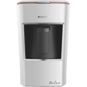 Resim Arçelik Türk Kahve Makinesi K 3300 Mini Telve Beyaz ( Gold Cizgili ) Beyaz 3 Fincan 0-1 L 220 - 240 V Y 