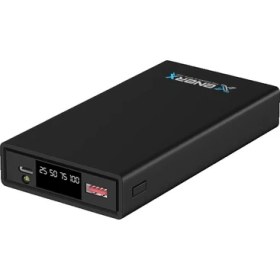 Resim Enerx ENR-P2025DC 20000 Mah Powerbank - LED Göstergeli, 2.1A Hızlı Şarj, Çift USB Çıkış, Siyah 