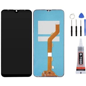Resim Tecno Spark 4 Ekran Lcd Dokunmatik Tamir Seti Ve Yapıştırıcı Yanında Yedcom 