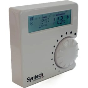 Resim Syntech Kablolu Programlanabilir Oda Termostatı Syn 177 Dijital 