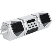 Resim Hallow-motosiklet Stereo Hoparlör Bt Gidon Dağı Mp3 Çalar Lmk00123 