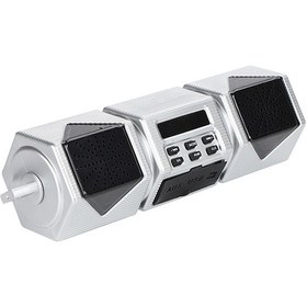 Resim Hallow-motosiklet Stereo Hoparlör Bt Gidon Dağı Mp3 Çalar Lmk00123 