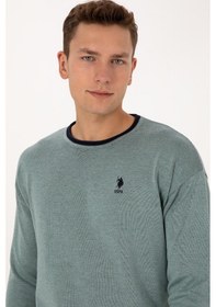 Resim U.s. Polo Assn. Erkek Mint Kazak /triko 50315022-vr090 Mınt 