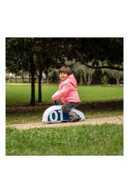 Resim Italtrike Ginetto Minieolo Açık Mavi 4 Tekerlekli 1-6 Yaş Manevra Kabiliyetli Binilebilir Çocuk Araç 