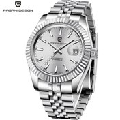 Resim Pagani design PD-1645 Datejust Mekanik Otomatik Japon Seiko NH35A Mekanizma Safir Cam Su Geçirmez Erkek Çelik Saat 