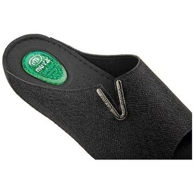 Resim Muya Mena 32219-581 Topuk Jelli Anatomik Taban Kadın Terlik Full Siyah 36-40 Siyah 