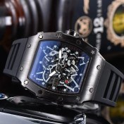 Resim Fsfyb 2023 Spor Pikap Kasası Kuvars Saati Şık Erkek Saati Richard 9791 Serisi (Yurt Dışından) 