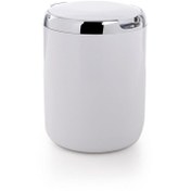 Resim Plastik Primanova Kapaklı Çöp Kovası 3 Lt. Pasifik Beyaz 