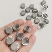 Resim 10 Adet) 16mm Paslanmaz Çelik Yanma Filesi, Yeniden Kullanılabilir, Zarif İşçilik, Verimli Kullanım, Kaliteli ve Uygun Fiyatlı, Kolay Kullanım 