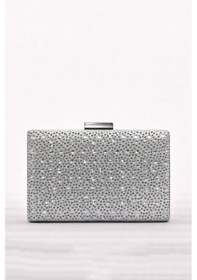 Resim Queen Elizabeth Kadın Abiye Portföy Çanta Taşlı Gümüş Y0512 Gümüş 