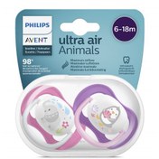 Resim Nessiworld Avent Ultra Air Emzik 6-18 Ay Kız 