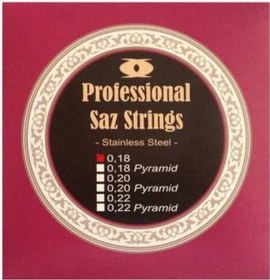 Resim Profesyonel Alux Bağlama Tel Seti 018 