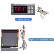 Resim Pazly Zfx-7016k Sıcaklık Kontrol Cihazı 1-999 C Akıllı Sayısal Gösterge 30a Fırın/ocak Kontrolü 24v Sensörlü 