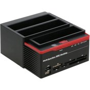 Resim MOLIX Harici Usb 3.0 2.5" 3.5" Ide+2x Sata Yuvası Hdd Docking Station 