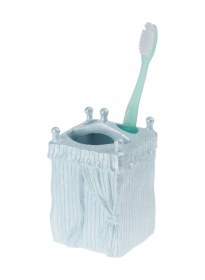 Resim 2 Adet Diş Fırçalık Deniz Feneri Model Poliresin 7x7x12cm Banyo Seti Çok Renkli 