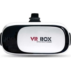 Resim VRBox Kumandalı Sanal Gerçeklik Gözlüğü Beyaz Renk Universal Uyumlu Konforlu Tasarım 