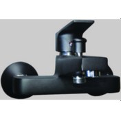 Resim Acar Safir Siyah Banyo Bataryası Musluk 