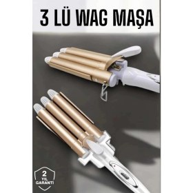 Resim Ponna Wag Maşa Yüksek Isı Ayarlı Su Dalga Maşası 