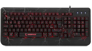 Resim Everest Rampage Kb-R45 Crash Siyah Usb 3 Renk Zemin Aydınlatmalı Q Gaming Klavye 