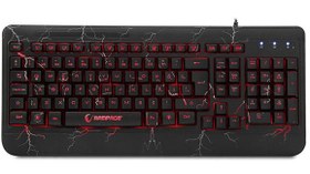Resim Everest Rampage Kb-R45 Crash Siyah Usb 3 Renk Zemin Aydınlatmalı Q Gaming Klavye 