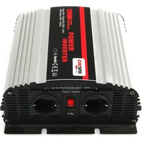 Resim Carspa 12 Volt 1200 Watt Modifiye Sinüs İnverter 