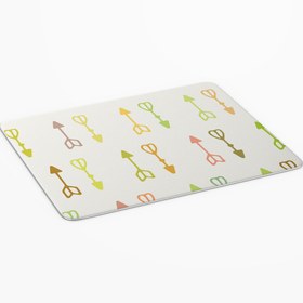 Resim Genel Markalar Renkli Oklar Kare Baskılı Mouse Pad-572 