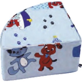 Resim Edutoys Köşe Puf (25 Cm.) 