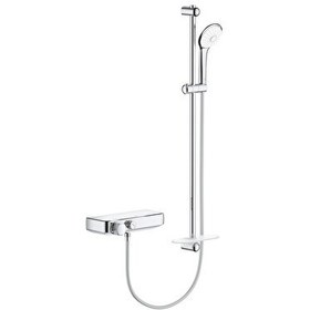 Resim Grohe Grohtherm Smartcontrol Termostatik Duş Bataryası - Duş Seti Dahil 34721000 