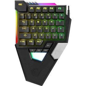 Resim Rampage KB-277 Omnı Type C Rgb 6 Farklı Aydınlatma Q Mini Oyuncu Klavye 