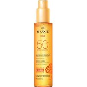 Resim Nuxe Sun Spf50 Bronzlaştırıcı Güneş Yağı 150 Ml 