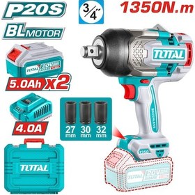 Resim Total TIWLI20135E Li-ion Akülü 1350 NM Somun Sökme Makinesi 