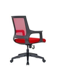 Resim Uzay Ofis Fileli Smart Şef Koltuğu - Kırmızı 