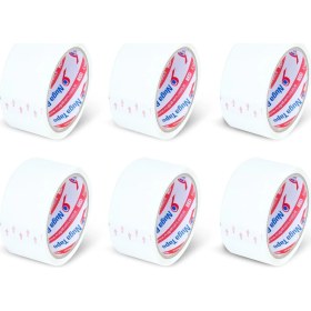 Resim Nisar Store 45 mm x 40 mt Beyaz Koli Bandı 6 Adet 