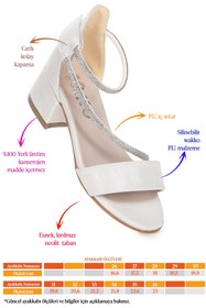 Resim Kiko Kids Pisar Vakko Günlük Kız Çocuk 4 Cm Topuklu Sandalet Abiye Ayakkabı Sedef 