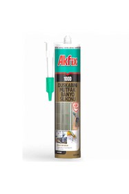 Resim Genel Markalar 100D Beyaz Duşakabin Lavabo Küvet Pvc Plastik Silikon Silikonu Mutfak Küf Tutmaz 280 mL 