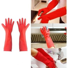 Resim Aesco Uzun Konç Bulaşık Eldiveni M Beden 