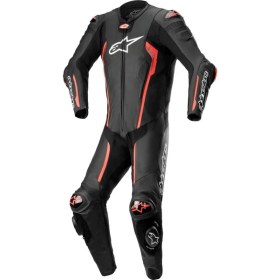 Resim Alpinestars Missile V2 Deri Tulum Siyah Kırmızı 