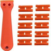 Resim Plastik Uçlu Kazıma Aparatı 10 Adet Yedek Uçlu 